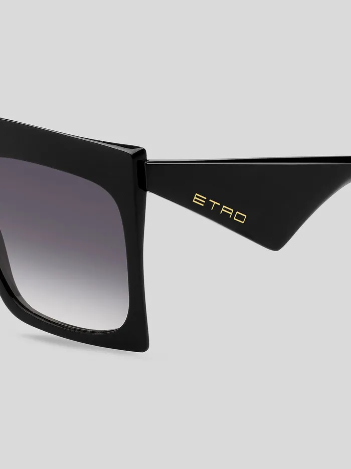 Women Etro Sunglasses Tailoring Sunglasses Black Women Etro Sunglasses Tailoring Sunglasses Black