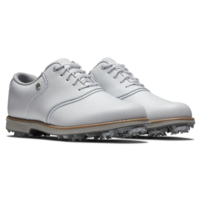 Women FootJoy Spiked Premiere Series 8211 Bel Air White Women FootJoy Spiked Premiere Series 8211 Bel Air White