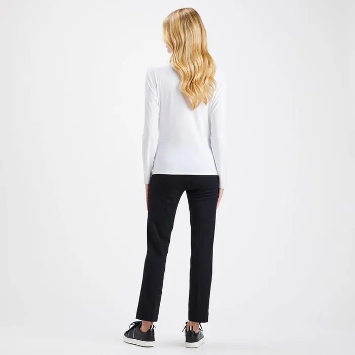 Women GFORE White Sun Shield Silky Tech Nylon Base Layer Mid Layers