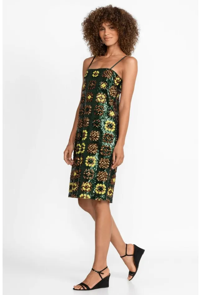 Women Gemini Sequin Mini Dress Multi Johnny Was Dresses