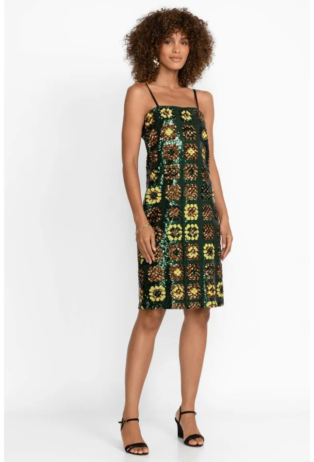 Women Gemini Sequin Mini Dress Multi Johnny Was Dresses