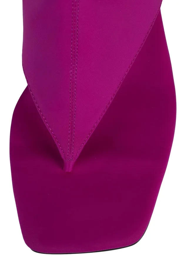 Women Jeffrey Campbell Ankle To Mid ASSURED Fuchsia Neoprene