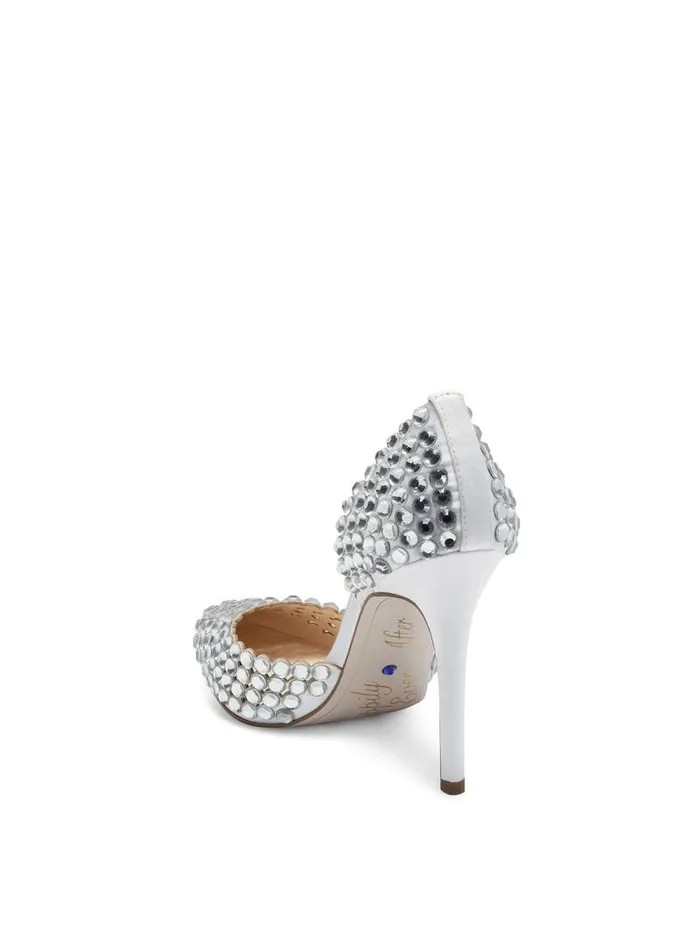 Women Jessica Simpson Bridal Preppi High Heel In White