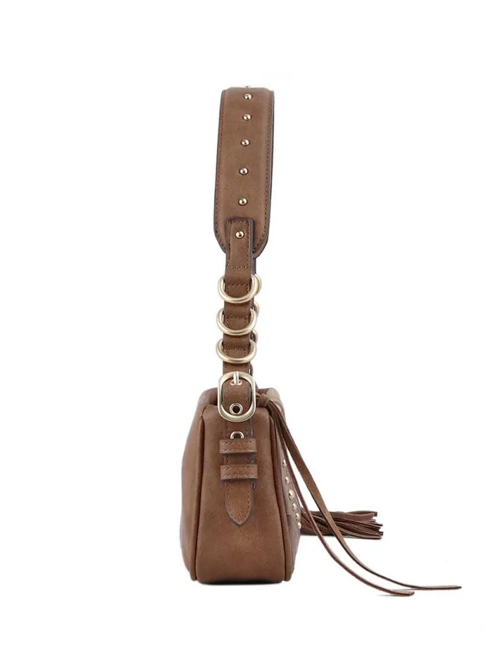 Women Jessica Simpson Crossbody Ellie Shoulder Bag In Almond Brown