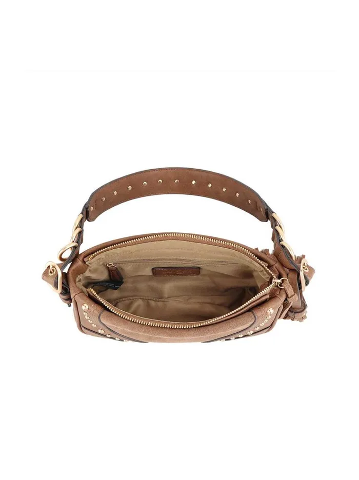Women Jessica Simpson Crossbody Ellie Shoulder Bag In Almond Brown