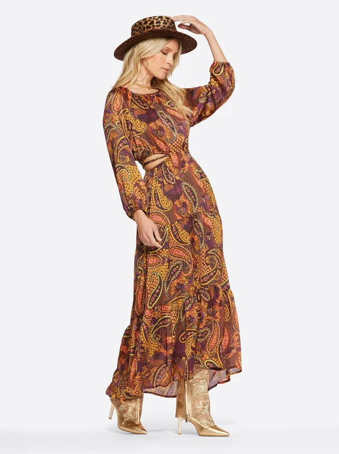 Women Jessica Simpson Dresses Kezia Dress In Paisley Confetti