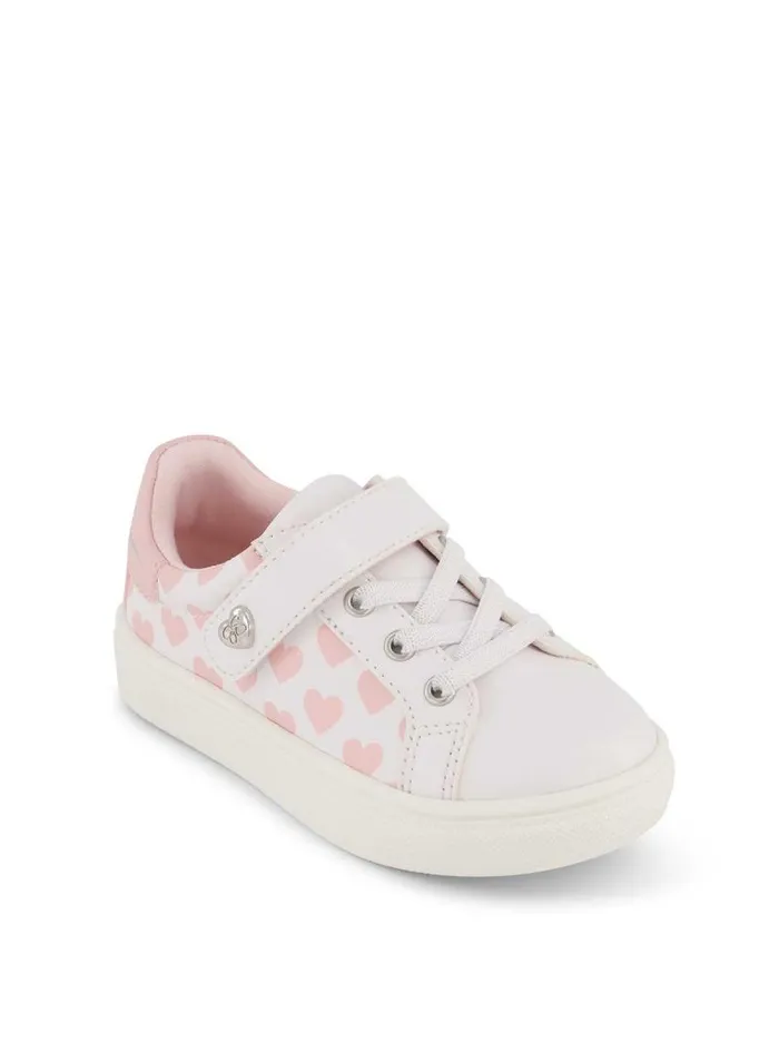 Women Jessica Simpson Kids Toddler Gina Love Low Sneaker In White