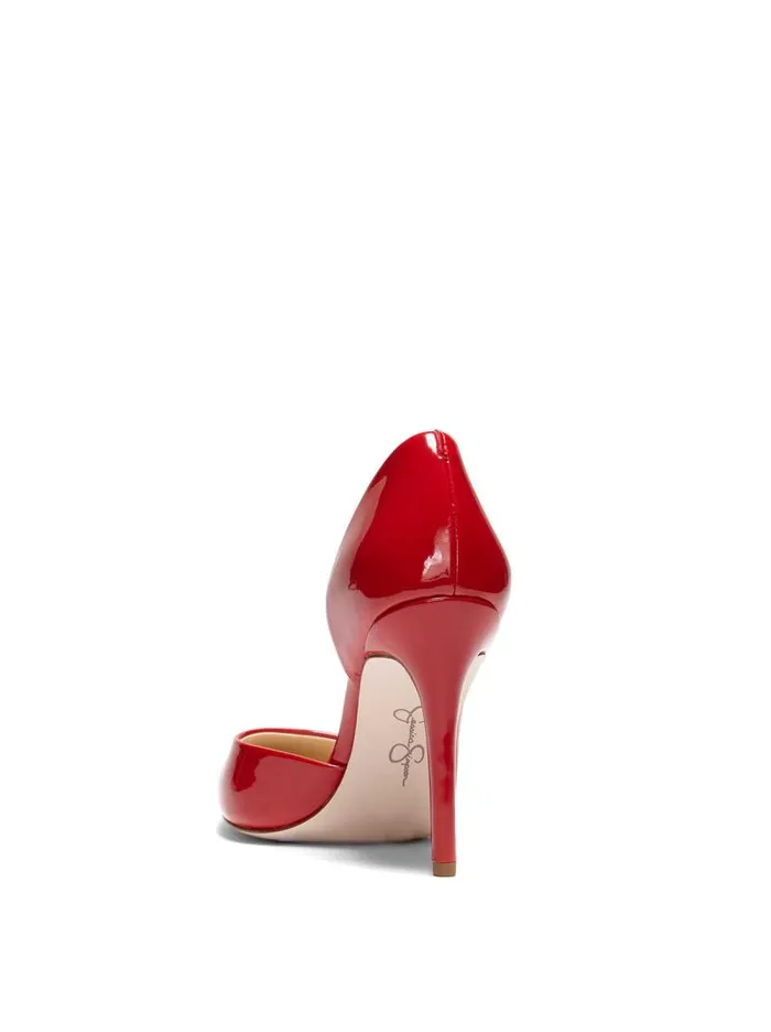 Women Jessica Simpson Pumps Prizma D039Orsay Pump In Red Patent