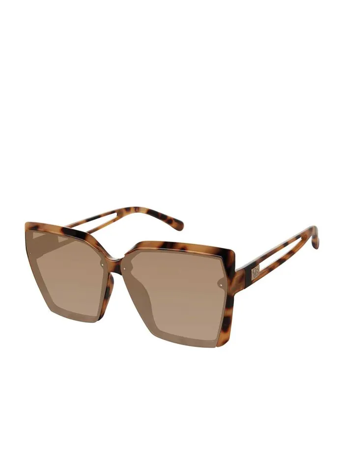 Women Jessica Simpson Sunglasses Cat Eye Sunglasses In Tortoise