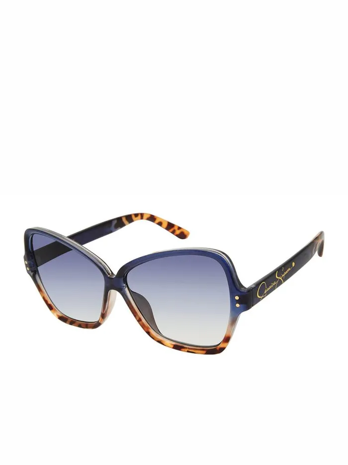 Women Jessica Simpson Sunglasses Stylish Butterfly Sunglasses In Blue Tortoise Women Jessica Simpson Sunglasses Stylish Butterfly Sunglasses In Blue Tortoise