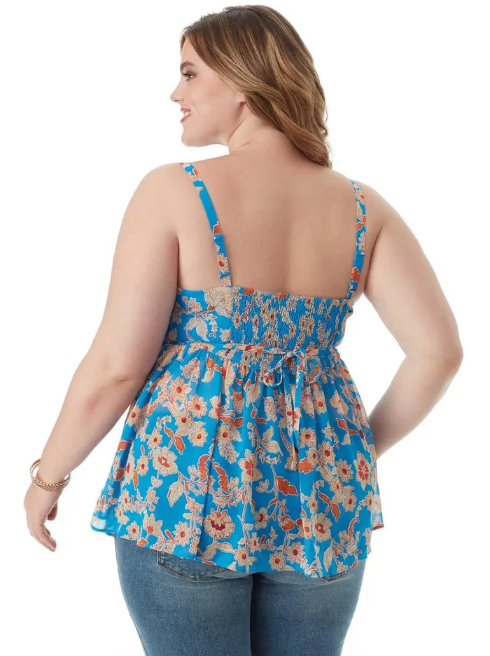 Women Jessica Simpson Tops and Tees Lisabeth Cami In Southern Beauties