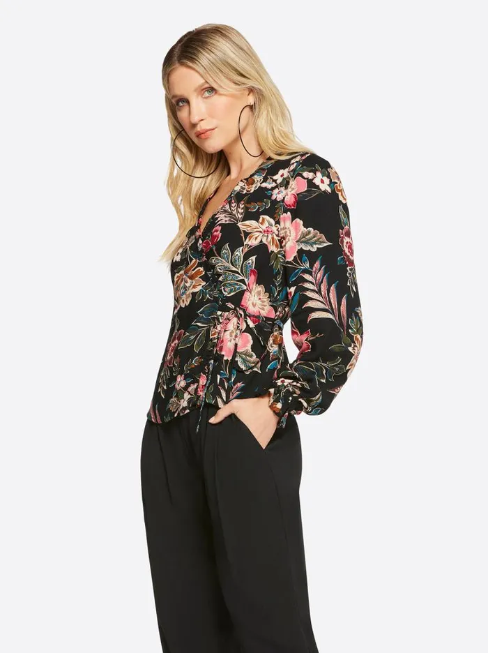 Women Jessica Simpson Tops and Tees Tanya Top In Arcadian Blooms