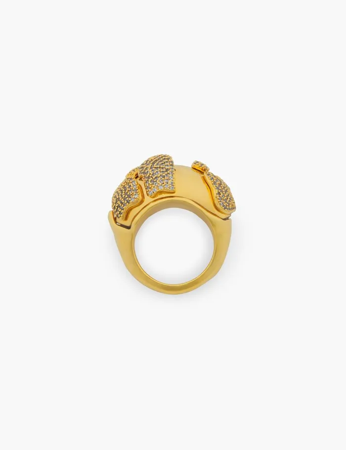 Women Jewellery Zimmermann Midnight Ring Gold