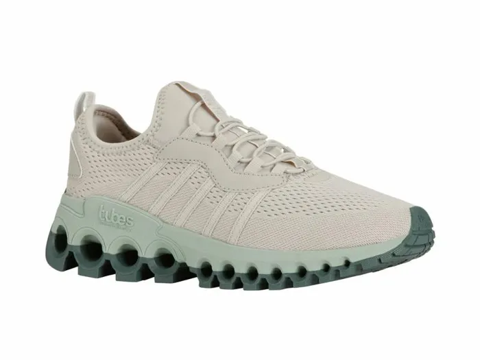 Women KSwiss Lifestyle TUBES SLIPON Oatmealfrosty Greenduck Green Women KSwiss Lifestyle TUBES SLIPON Oatmealfrosty Greenduck Green