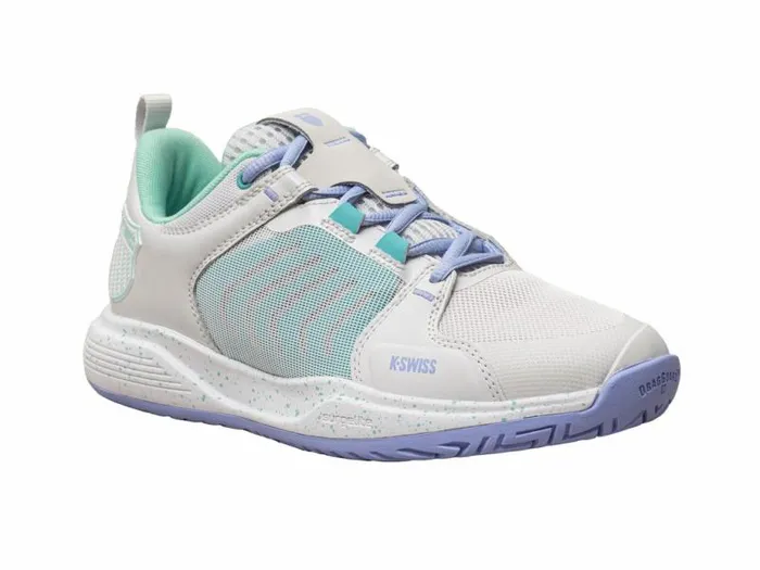 Women KSwiss Tennis ULTRASHOT TEAM Nimbus Cloudneon Purpleneon Teal Women KSwiss Tennis ULTRASHOT TEAM Nimbus Cloudneon Purpleneon Teal