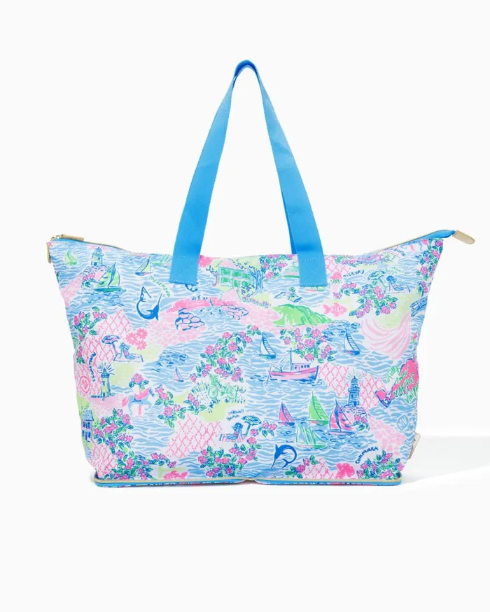 Women Lilly Pulitzer Bags Getaway Packable Tote Blue Peri Lilly Loves North Carolina Women Lilly Pulitzer Bags Getaway Packable Tote Blue Peri Lilly Loves North Carolina
