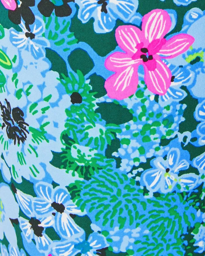 Women Lilly Pulitzer Tops UPF 50 Luxletic Frida Polo Multi Soiree All Day