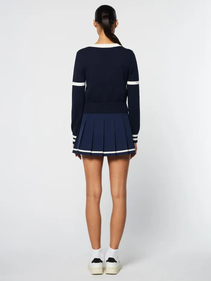 Women Loungewear Sergio Tacchini Lucia Knit Cardigan Maritime Blue