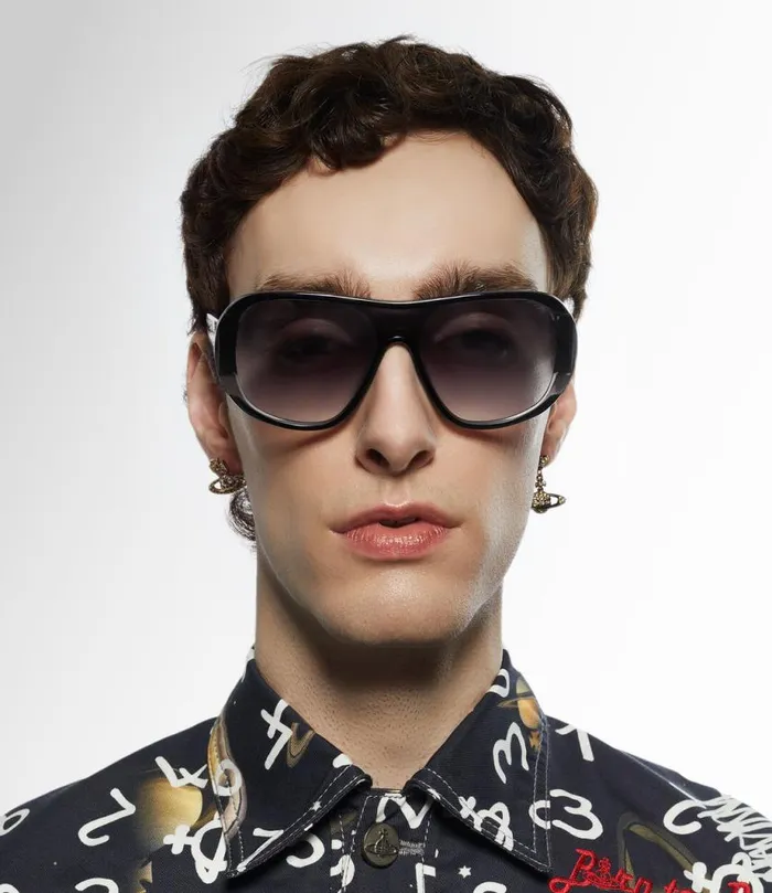 WomenMen Atlanta Blackgrey Vivienne Westwood Sunglasses WomenMen Atlanta Blackgrey Vivienne Westwood Sunglasses