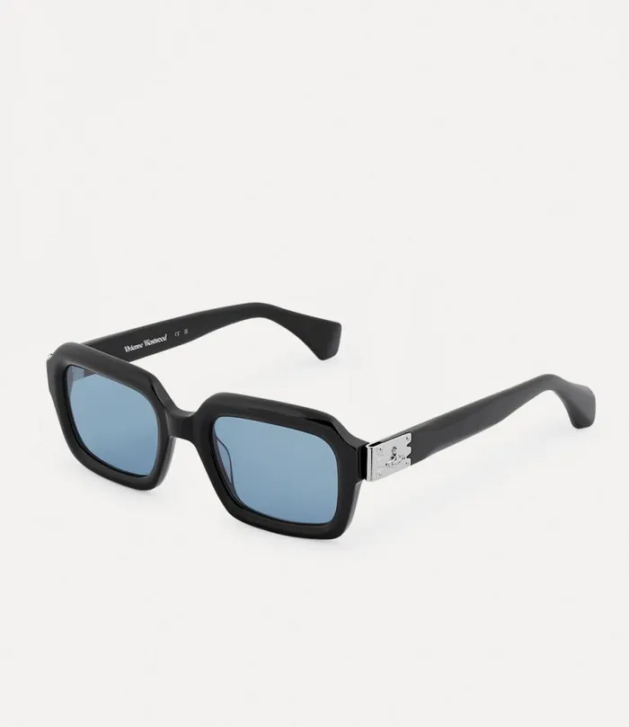 WomenMen Hardware Black Vivienne Westwood Sunglasses WomenMen Hardware Black Vivienne Westwood Sunglasses
