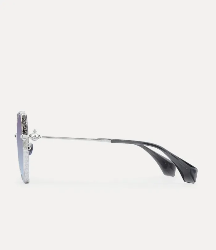 WomenMen Hardware Orb Silver Vivienne Westwood Sunglasses WomenMen Hardware Orb Silver Vivienne Westwood Sunglasses