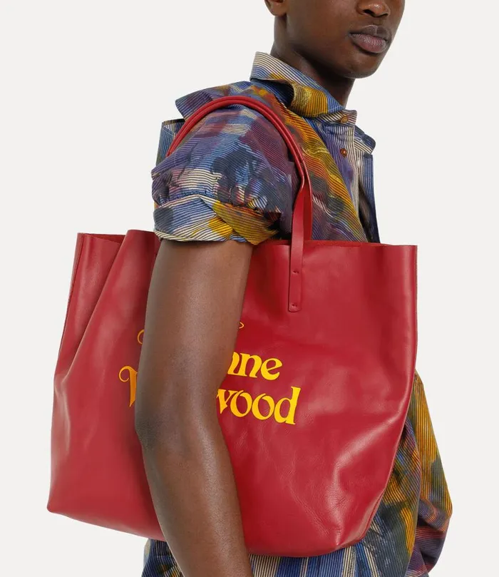 WomenMen Studio Shopper Redyellow Vivienne Westwood Handbags WomenMen Studio Shopper Redyellow Vivienne Westwood Handbags
