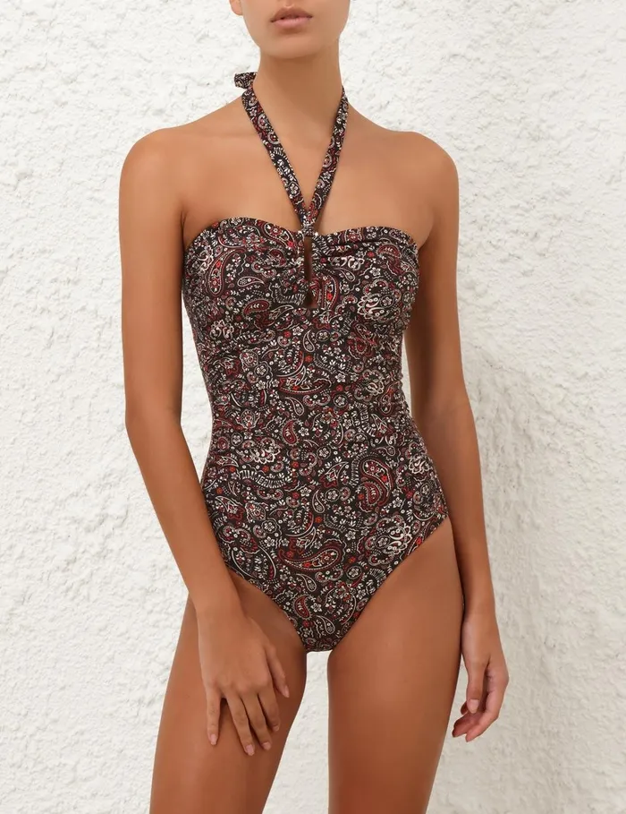 Women One Pieces Zimmermann Separates Wide Link 1pc Zimmermann Paisley