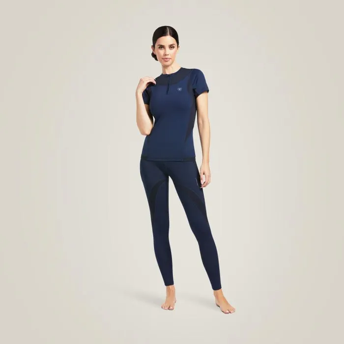 Women Pants and Shorts Ariat Ascent Half Grip Tight Navy Women Pants and Shorts Ariat Ascent Half Grip Tight Navy