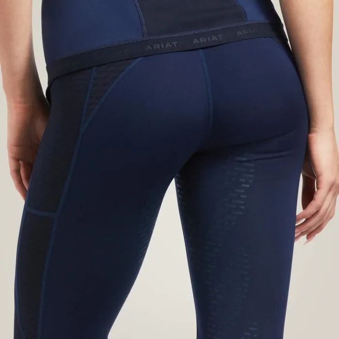 Women Pants and Shorts Ariat Ascent Half Grip Tight Navy Women Pants and Shorts Ariat Ascent Half Grip Tight Navy
