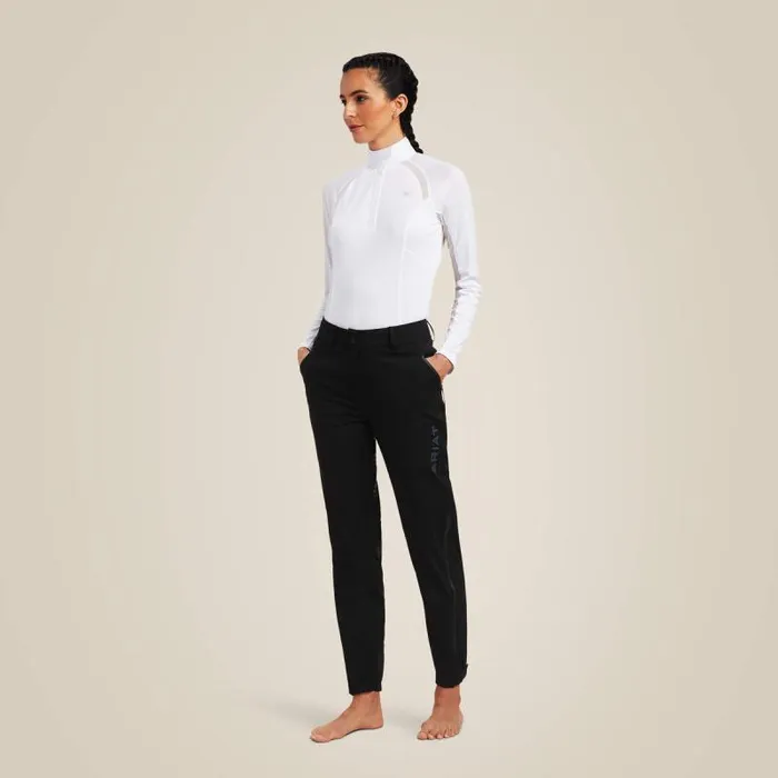 Women Pants and Shorts Ariat Venture H2O Shell Full Seat Pant Black Women Pants and Shorts Ariat Venture H2O Shell Full Seat Pant Black
