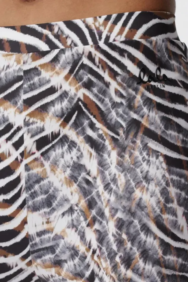 Women Pants and Skirts Lala Berlin Legging Leonie Polyester Mix Dark Zebra Shibori Women Pants and Skirts Lala Berlin Legging Leonie Polyester Mix Dark Zebra Shibori