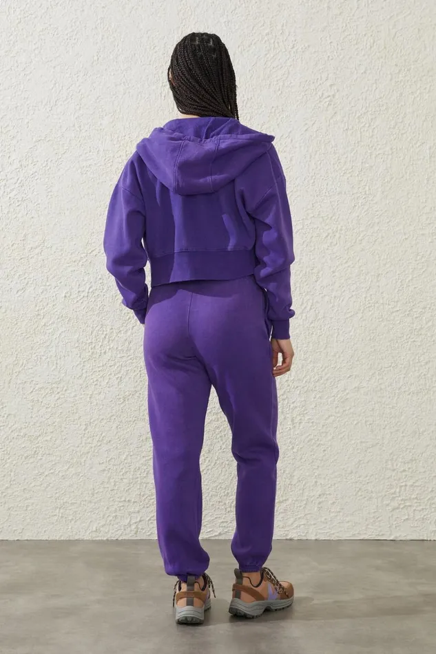 Women Pants Cotton On Plush Essential Gym Sweatpant Washed Royal Purple Women Pants Cotton On Plush Essential Gym Sweatpant Washed Royal Purple