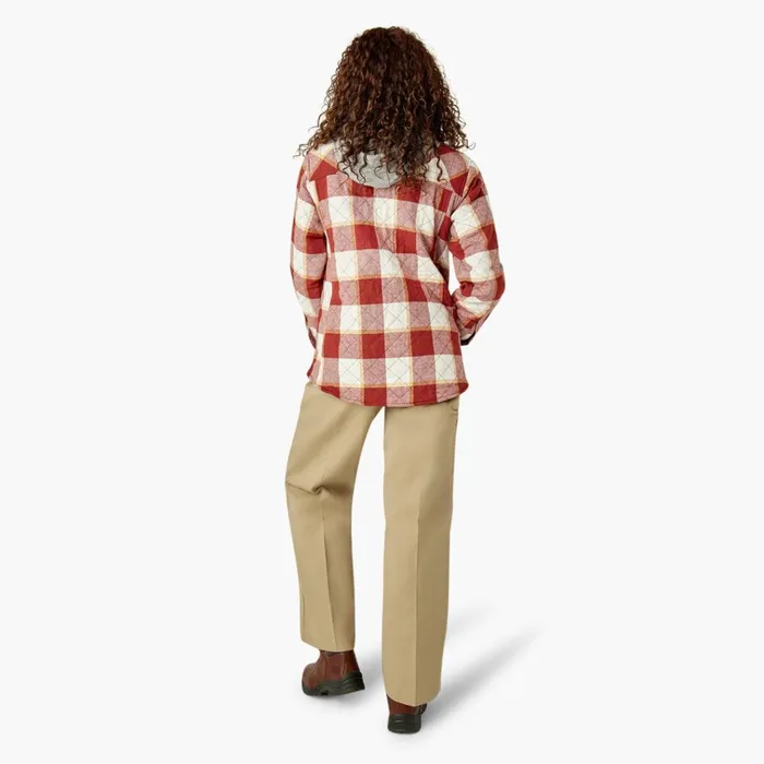 Womens Flannel Hooded Shirt Jacket Fired Brick Campside Plaid Fired Brick Campside Plaid a2e Women Dickies Coats and Jackets Womens Flannel Hooded Shirt Jacket Fired Brick Campside Plaid Fired Brick Campside Plaid a2e Women Dickies Coats and Jackets