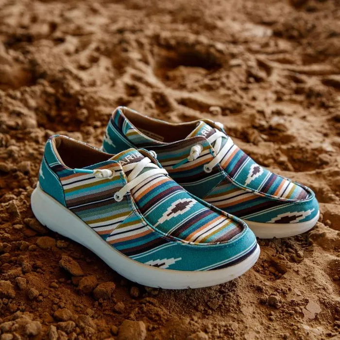Women Shoes and Sneakers Ariat Hilo Turq Serape Women Shoes and Sneakers Ariat Hilo Turq Serape