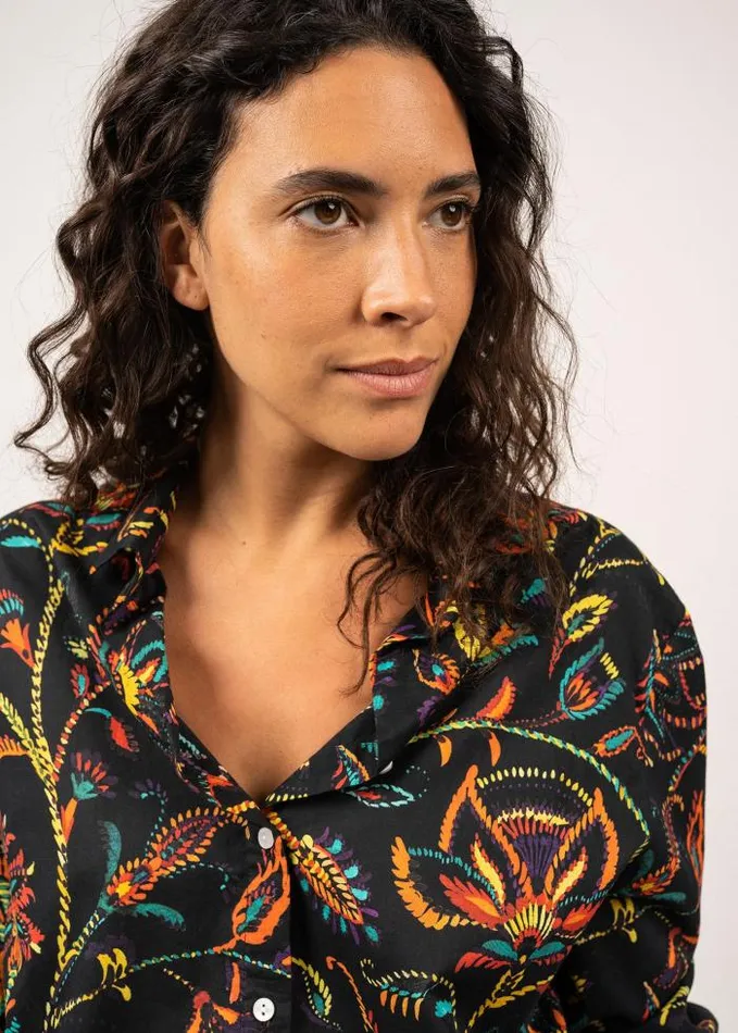 Women Summer Collection Saint James MARION Summer Black