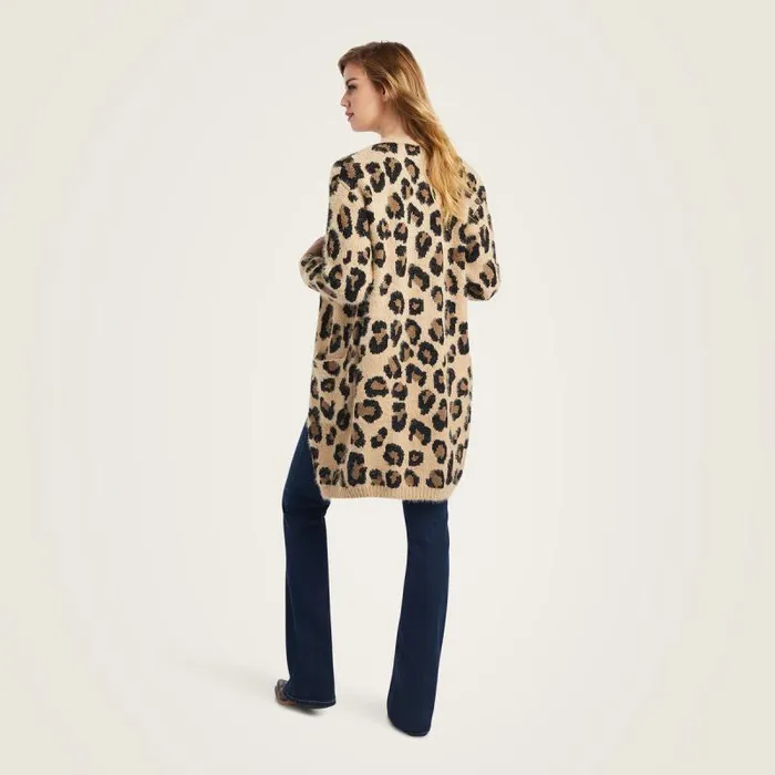 Women Sweaters and Cardigans Ariat The Cat039s Meow Sweater Leopard Women Sweaters and Cardigans Ariat The Cat039s Meow Sweater Leopard