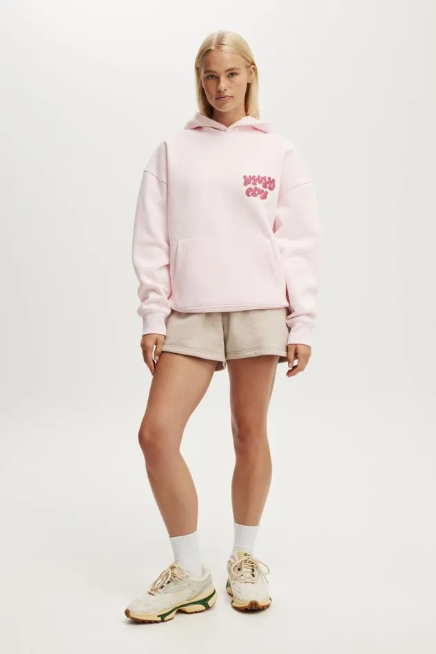 Women Sweats and Hoodies Cotton On Plush Premium Graphic Hoodie Cherry Dreambhwc Wellness Club V2 Women Sweats and Hoodies Cotton On Plush Premium Graphic Hoodie Cherry Dreambhwc Wellness Club V2