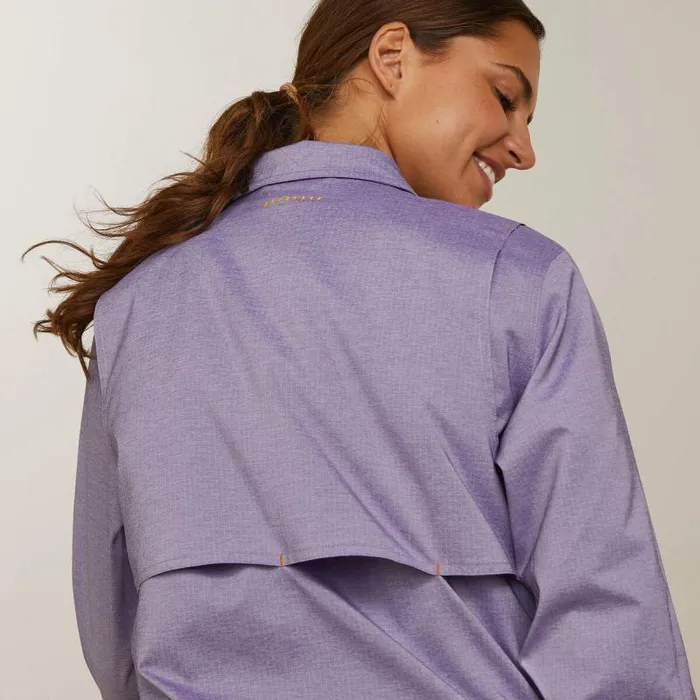Women TShirts and Tops Ariat Rebar Made Tough VentTEK DuraStretch Work Shirt Corsican Blue Heather Women TShirts and Tops Ariat Rebar Made Tough VentTEK DuraStretch Work Shirt Corsican Blue Heather