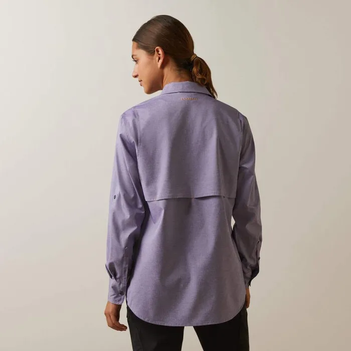 Women TShirts and Tops Ariat Rebar Made Tough VentTEK DuraStretch Work Shirt Corsican Blue Heather Women TShirts and Tops Ariat Rebar Made Tough VentTEK DuraStretch Work Shirt Corsican Blue Heather