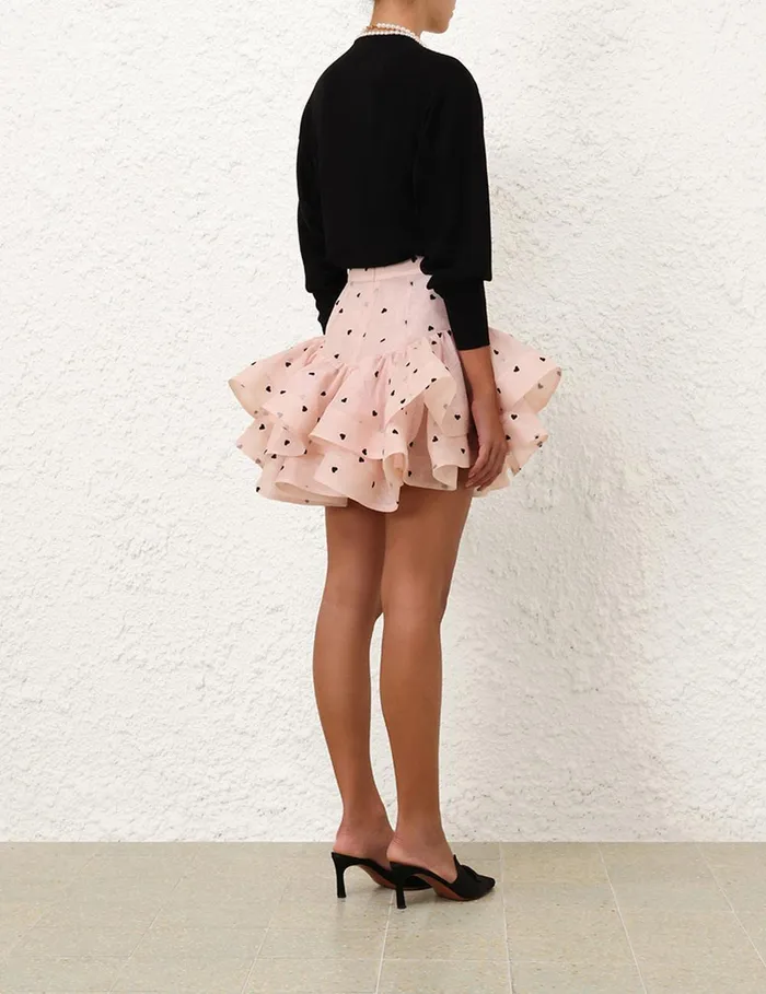 Women Tops Zimmermann Crush Necklace Sweater Black