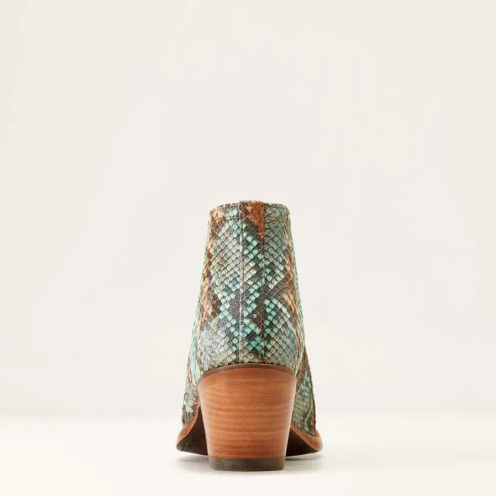 Women Western Boots Ariat Dixon Python Western Boot Naturally Turquoise Women Western Boots Ariat Dixon Python Western Boot Naturally Turquoise