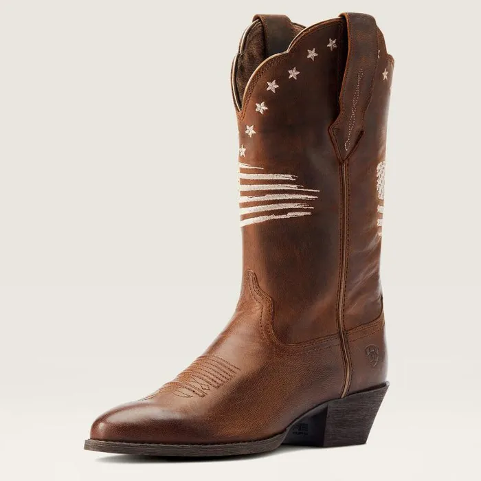 Women Western Boots Ariat Heritage R Toe Liberty StretchFit Western Boot Sassy Brown Women Western Boots Ariat Heritage R Toe Liberty StretchFit Western Boot Sassy Brown