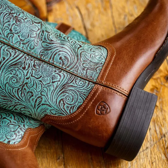 Women Western Boots Ariat Round Up Wide Square Toe Western Boot Beduino Brown Women Western Boots Ariat Round Up Wide Square Toe Western Boot Beduino Brown