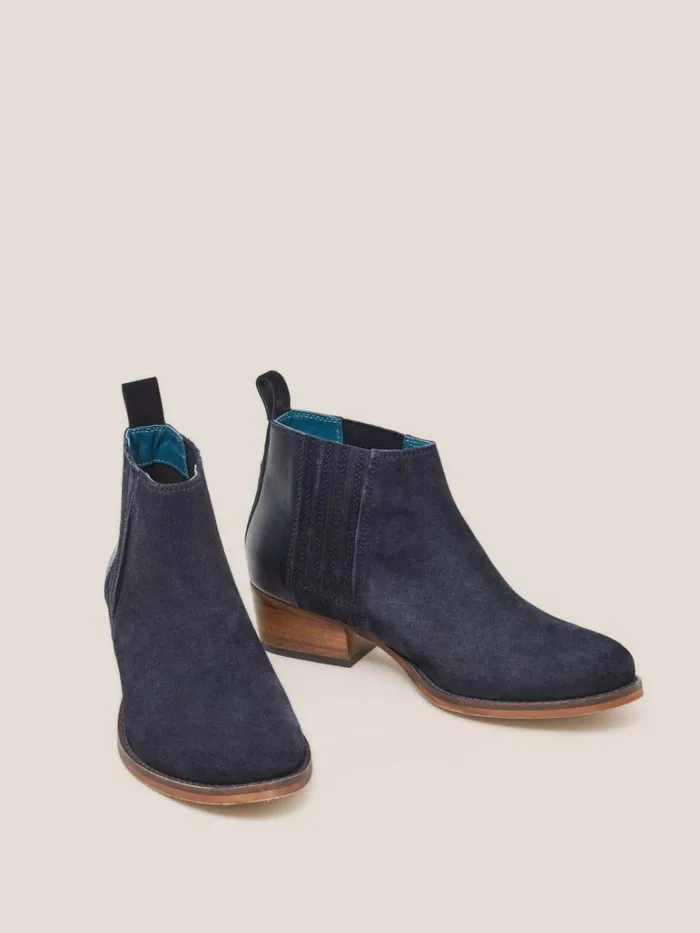Women White Stuff BOOTS 15 OFF Winona Suede Ankle Boot Dark Navy Women White Stuff BOOTS 15 OFF Winona Suede Ankle Boot Dark Navy