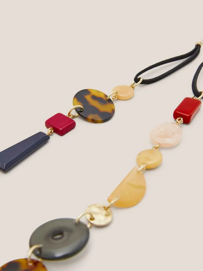 Women White Stuff Jewellery Geranium Long Multi Necklace Black Multi Women White Stuff Jewellery Geranium Long Multi Necklace Black Multi