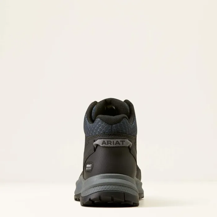 Women Work Boots and Shoes Ariat Outpace Shift Mid Composite Toe Work Shoe Dark Shadow
