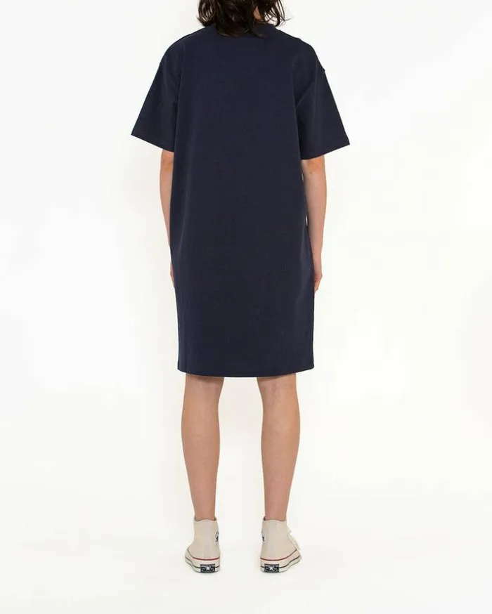 Womens Deus Ex Machina Dresses True Romance Dress 8211 Navy Navy Womens Deus Ex Machina Dresses True Romance Dress 8211 Navy Navy