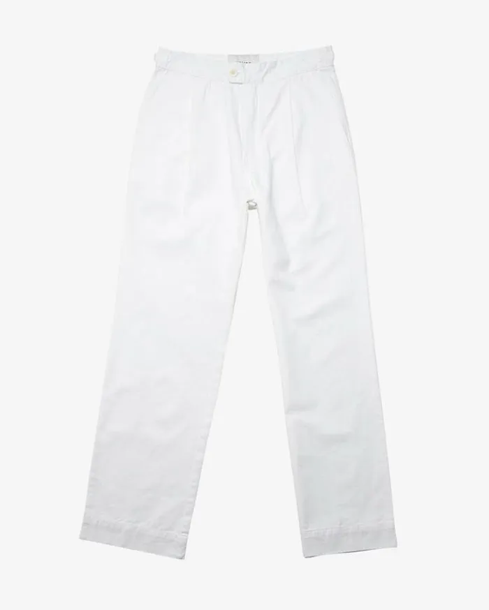 Womens Deus Ex Machina Pants Juliette Pleat Pant 8211 Bleach White Bleach White Womens Deus Ex Machina Pants Juliette Pleat Pant 8211 Bleach White Bleach White