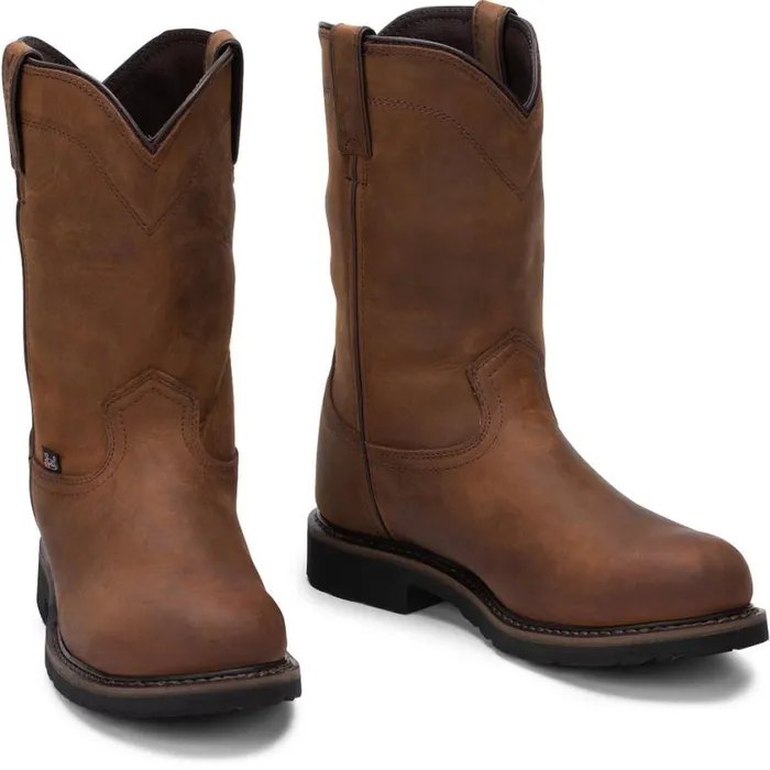 Work Men Justin Boots Drywall 10034 Steel Toe Waterproof Work Boot Whiskey Brown 040brown041 Work Men Justin Boots Drywall 10034 Steel Toe Waterproof Work Boot Whiskey Brown 040brown041