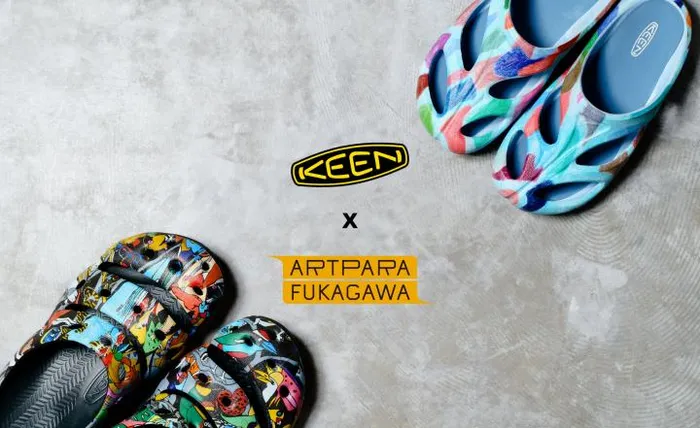 Yogui Arts Clog X ARTPARA FUKAGAWA Women KEEN Sandals Yogui Arts Clog X ARTPARA FUKAGAWA Women KEEN Sandals